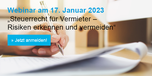 Webinar 17.1.2023 Steuerrecht fr Vermieter